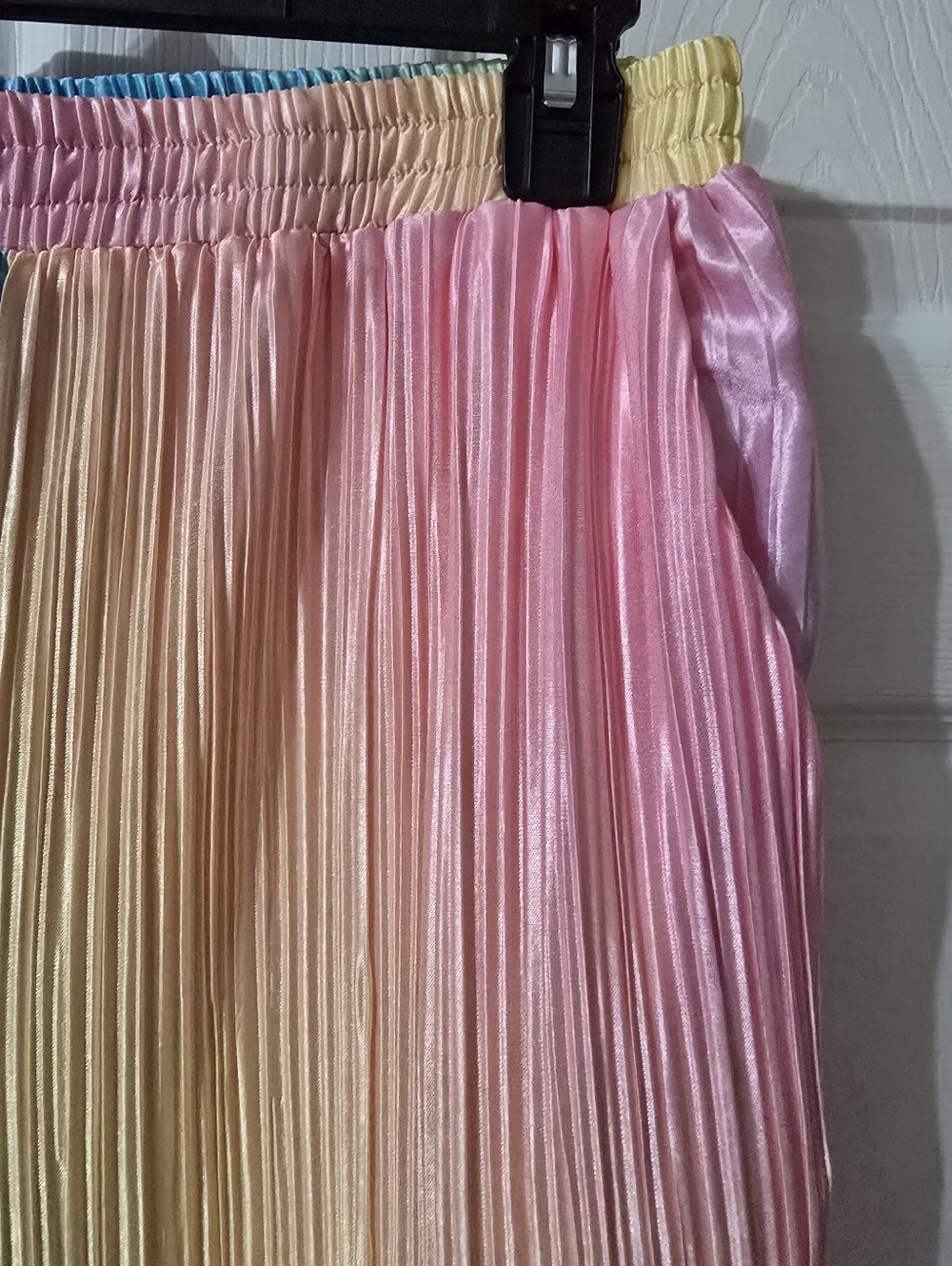 Dressed in LALA | Rainbow Daydream Matching Plissé Set, Baggy Fit, EUC! - Picture 13 of 16